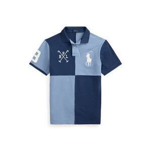 Custom Slim Fit Big Pony Mesh Polo Shirt